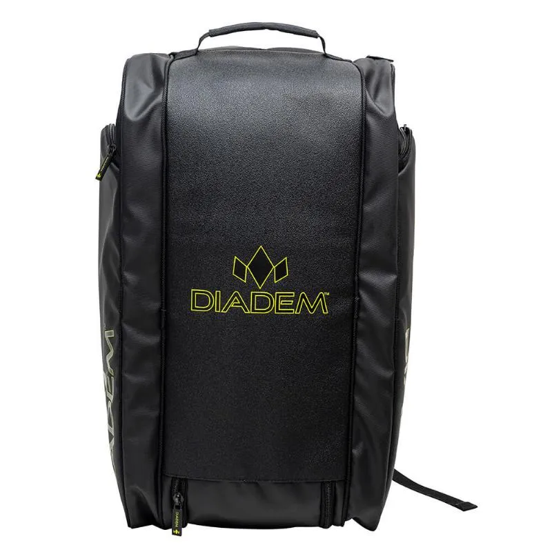 Pickleball Diadem Tour V3 Schlagertasche Schwarz Gelb