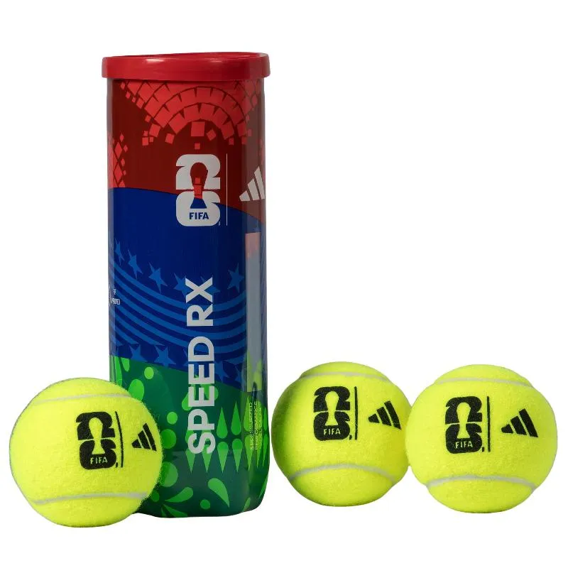 Bote de 3 Pelotas Adidas Speed RX World Cup 2026
