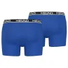 Head Basic Boxershorts Blau Schwarz 2 Stuck