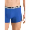 Head Basic Boxershorts Blau Schwarz 2 Stuck