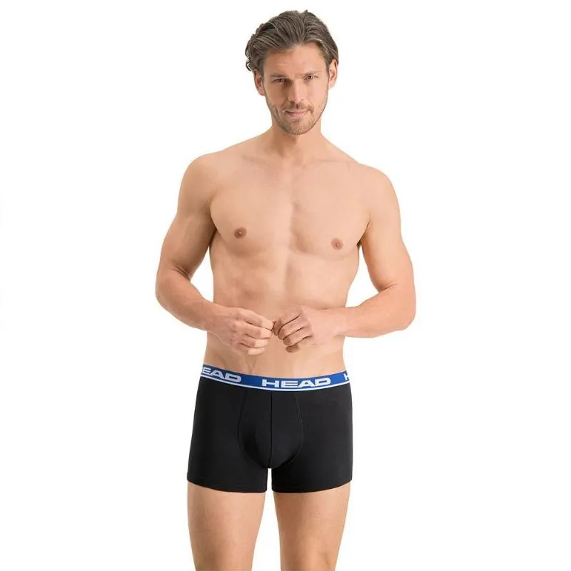 Head Basic Schwarz Blau Boxershorts 2 Einheiten
