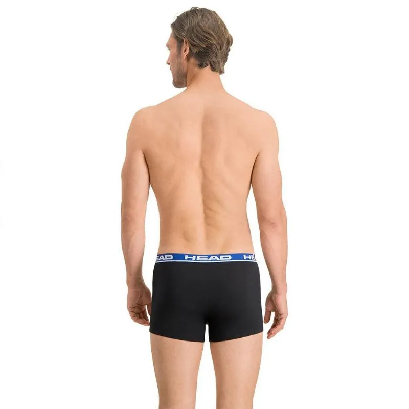 Head Basic Schwarz Blau Boxershorts 2 Einheiten