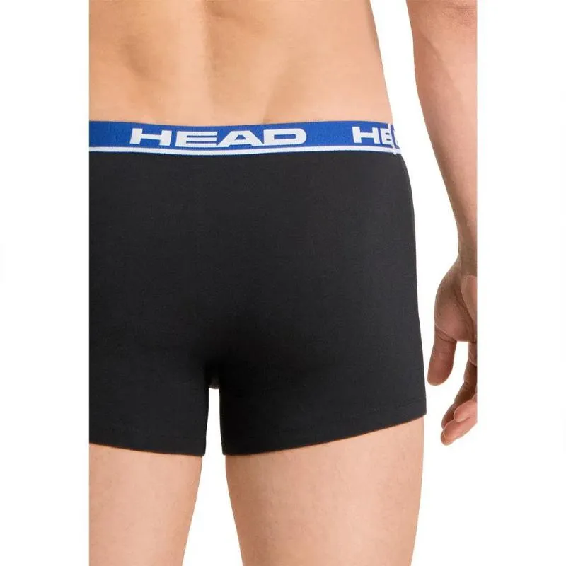 Head Basic Schwarz Blau Boxershorts 2 Einheiten