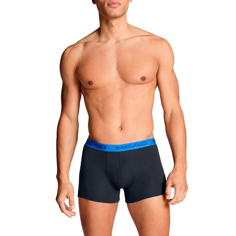 Boxershorts Kopf Orange Blau Schwarz 2 Einheiten