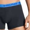 Boxershorts Kopf Orange Blau Schwarz 2 Einheiten