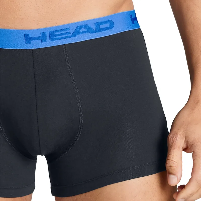 Boxershorts Kopf Orange Blau Schwarz 2 Einheiten