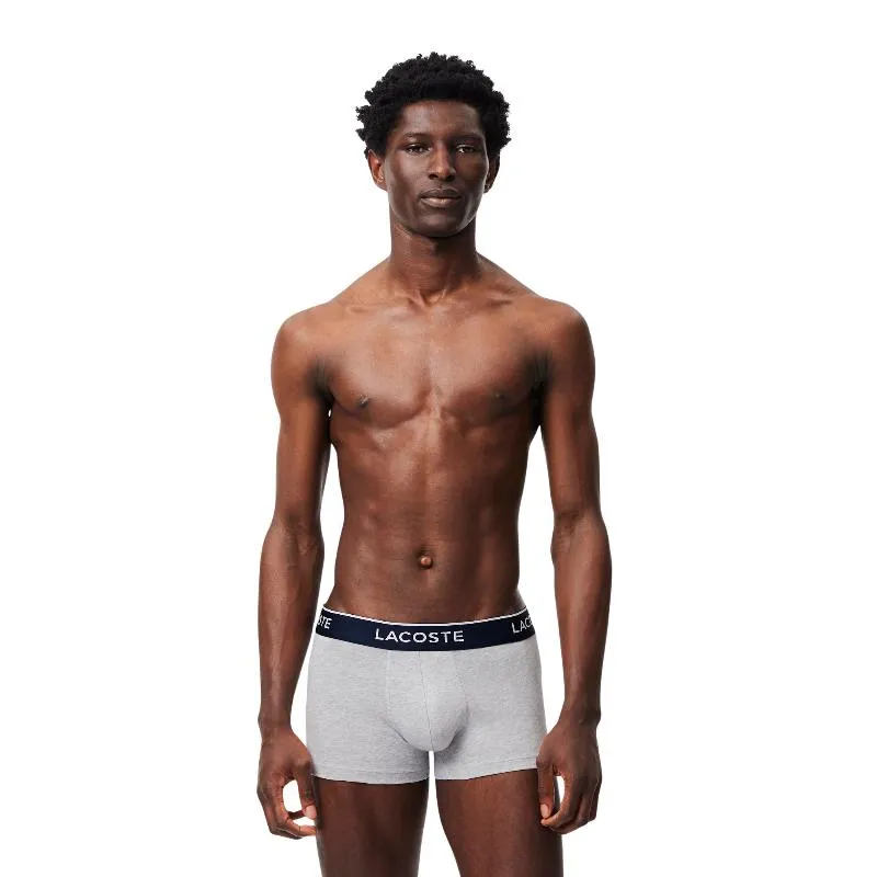 Lacoste Grau Vigore Boxershorts 3 Einheiten