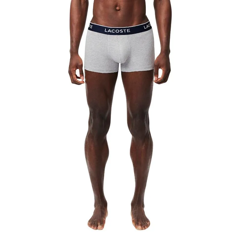 Lacoste Grau Vigore Boxershorts 3 Einheiten