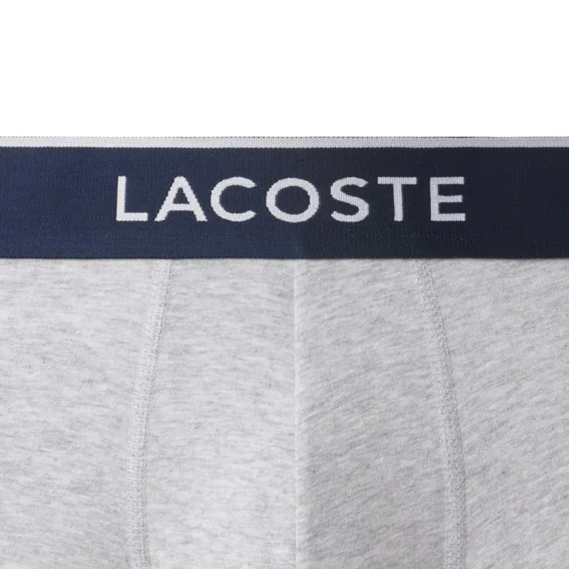 Lacoste Grau Vigore Boxershorts 3 Einheiten