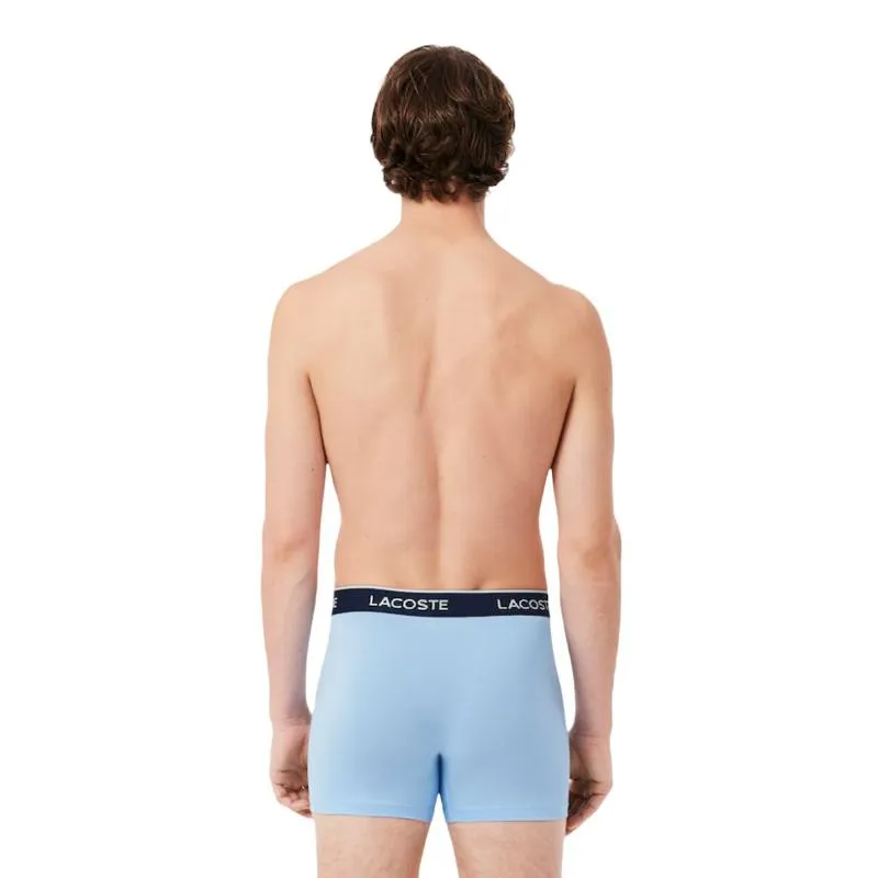 Boxers Lacoste Microfiber Azul Marinho 3 Unidades