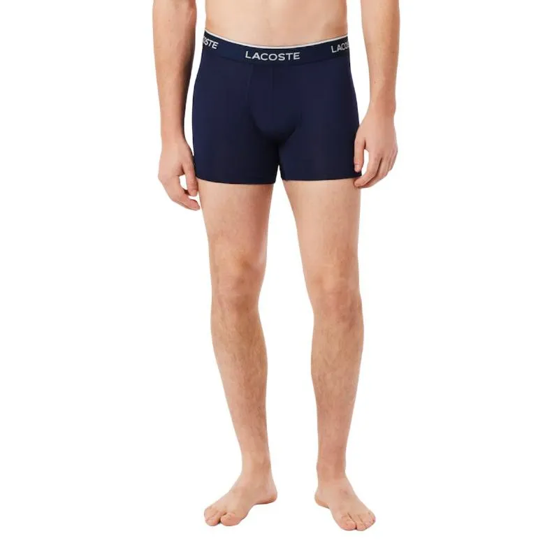 Lacoste Microfiber Navy Blue Boxers 3 Einheiten