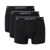 Lacoste Microfiber Black Boxers 3 Einheiten
