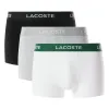 Lacoste Schwarz Weiß Grau Vigore Boxershorts 3 Einheiten