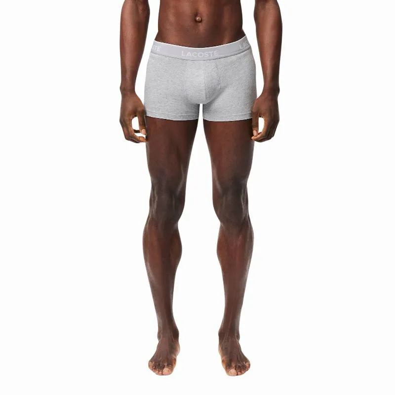 Lacoste Schwarz Weiß Grau Vigore Boxershorts 3 Einheiten