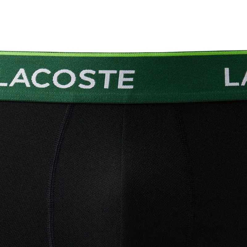 Lacoste Black Green Boxers 3 Einheiten
