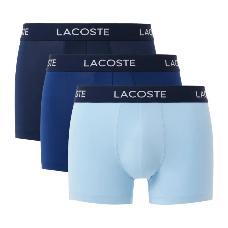 Boxers Lacoste Piqué Azul Marinho 3 Unidades