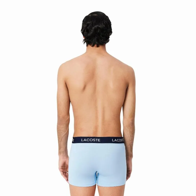 Boxers Lacoste Piqué Azul Marinho 3 Unidades