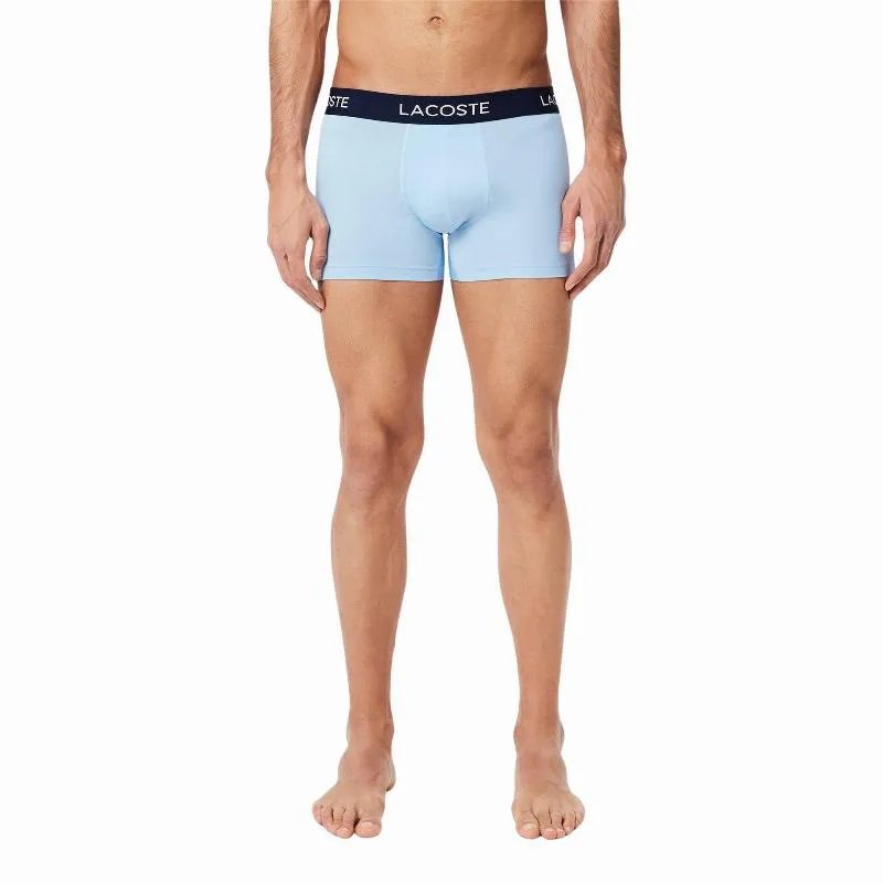 Lacoste Pique Marineblaue Boxershorts 3 Einheiten