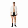 Lacoste Piqué Boxershorts in Schwarz 3 Einheiten