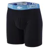 Lacoste Polyamid Boxers Schwarze 3 Einheiten