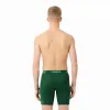 Lacoste Grün Weiß Schwarz Boxer 3 Einheiten