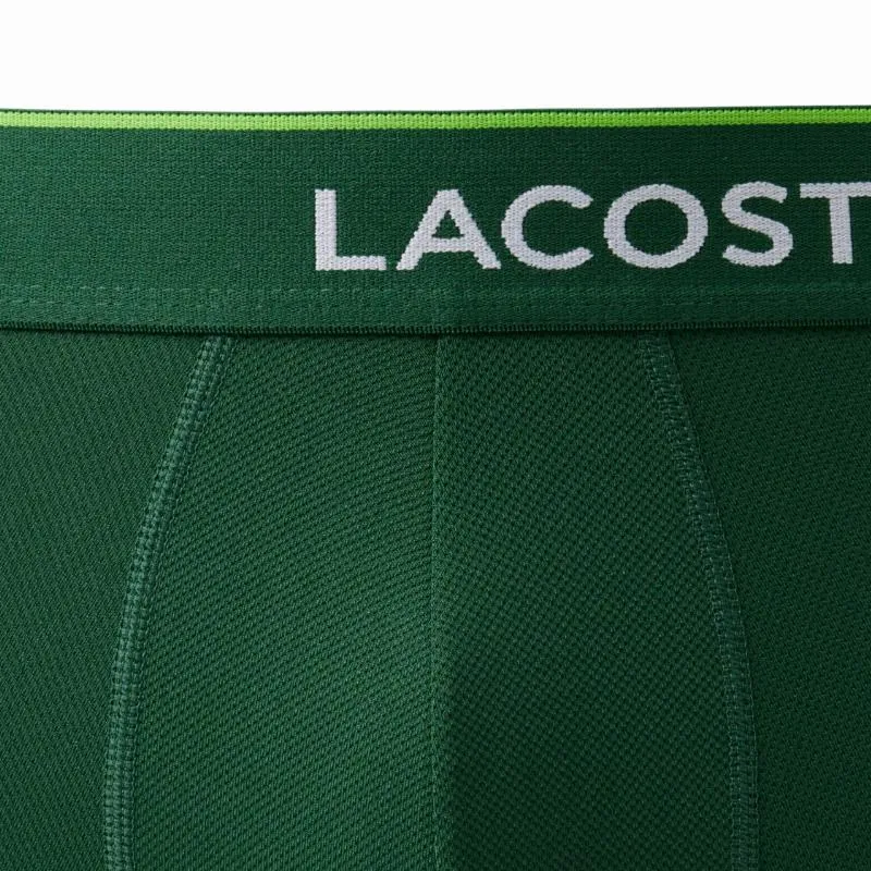 Lacoste Grün Weiß Schwarz Boxer 3 Einheiten