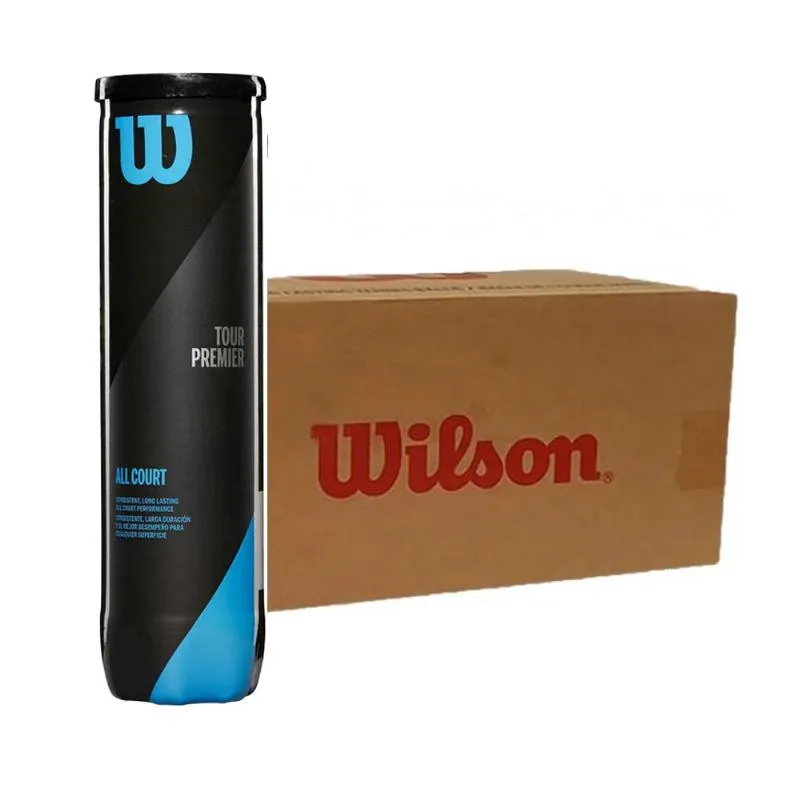 Cajon 72 Pelotas - 18 Schachteln a 4 Uds - Wilson Tour Premier All Court