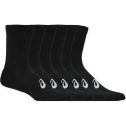 Calcetines Asics Crew Performance Negro 6 Pares