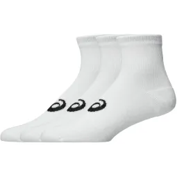 Calcetines Asics Quarter Blanco Brillante 3 Pares