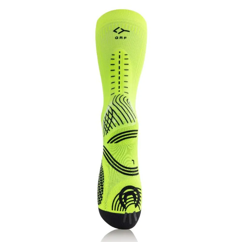 Calcetines Floky Multisport GRF Médio Amarillo Fluor