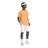Adidas Club 3 Stripes Orange T-Shirt