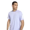 Camiseta Adidas Club 3 Stripes Violeta
