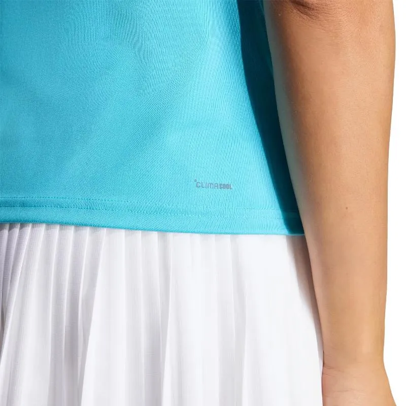 Adidas Club Blue Cyan Damen-T-Shirt