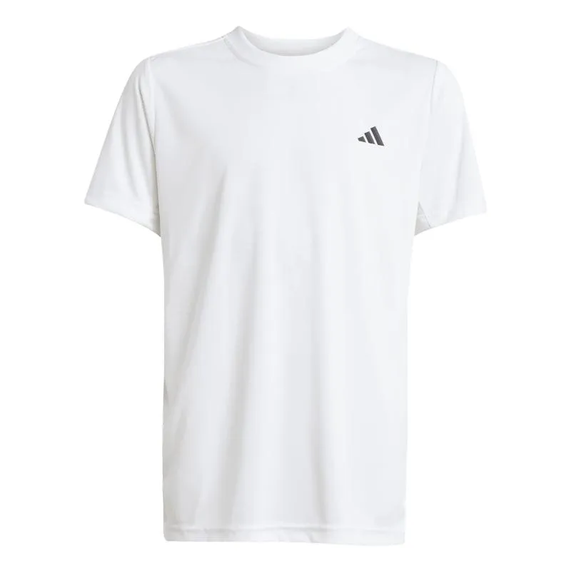 Camiseta branca júnior do Adidas Club