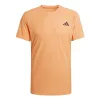 Adidas Freelift Orange-Schwarzes T-Shirt