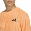 Adidas Freelift Orange-Schwarzes T-Shirt