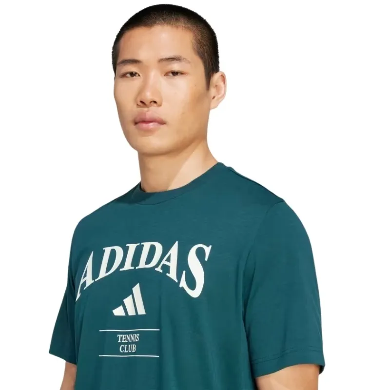Adidas Heritage T-Shirt mit Grafik in Grün