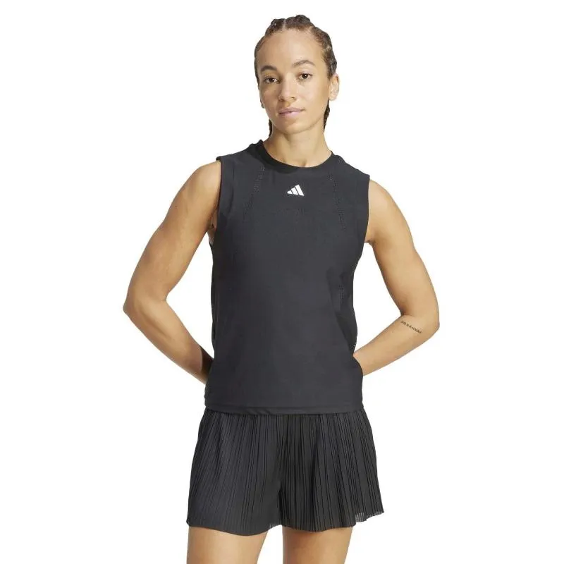 Adidas Match Pro Damen T-Shirt in Schwarz