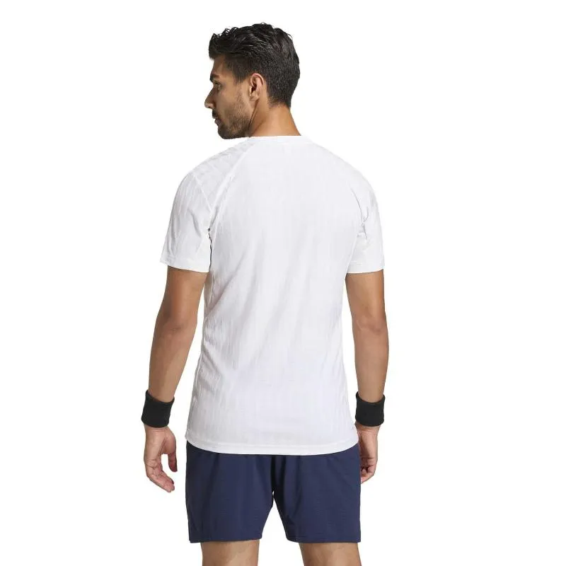 Camiseta branca Adidas Tennis Freelift