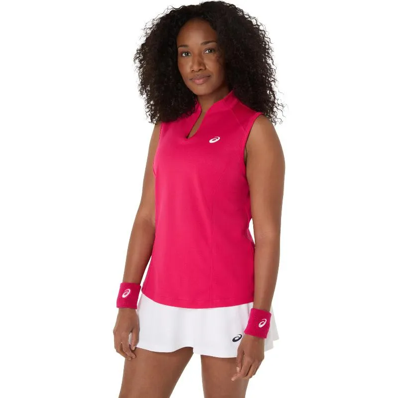 Asics Court Hellrosa Damen T-Shirt