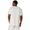 Asics Icon Edelstahloberteil weiß cremegrünes T-Shirt