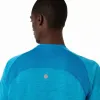 Asics Road SS Top Ägäisblaues T-Shirt