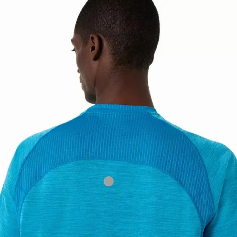 Asics Road SS Top Ägäisblaues T-Shirt