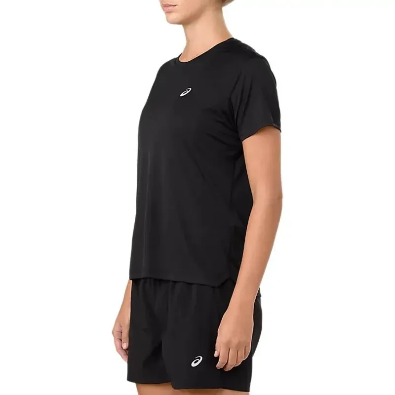 Asics Silver Black Damen-T-Shirt