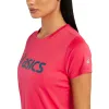 Asics Silver Top Pink Damen T-Shirt