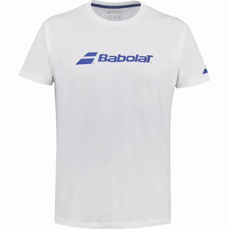 Camiseta Babolat Exercício Blanco Junior