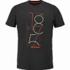 Camiseta Babolat Übung Graphic Negro