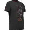 Camiseta Babolat Übung Graphic Negro