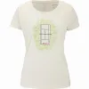 Camiseta Babolat Übungsbotschaft Crema Mujer