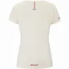 Camiseta Babolat Übungsbotschaft Crema Mujer